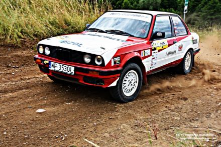 Bogdan Jankowski i Marek Kaczmarek - BMW 318iS E30.