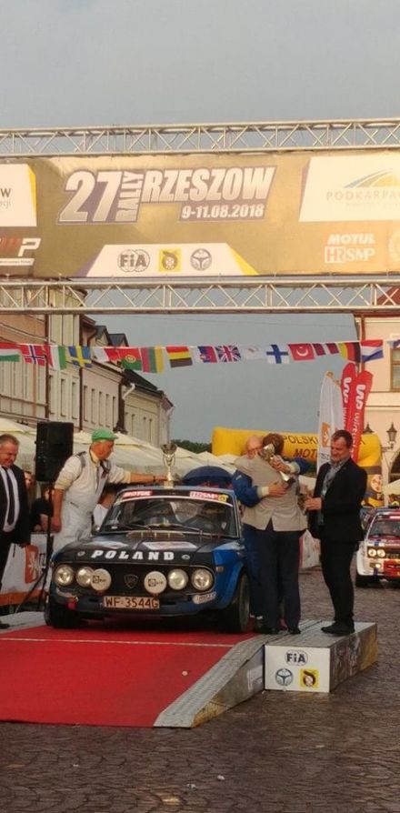 Andrzej Wodziński i Marek Kaczmarek – Lancia Fulvia 1300 S coupe.