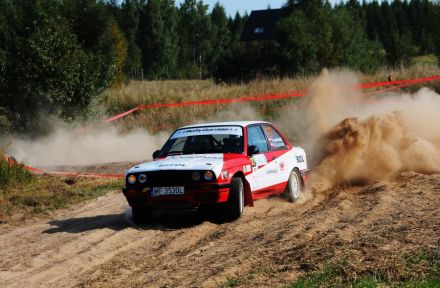 Bogdan Jankowski i Marek Kaczmarek - BMW 318iS E30.