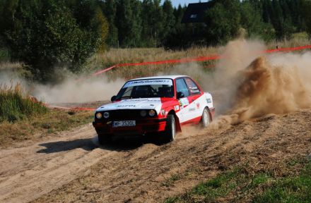 Bogdan Jankowski i Marek Kaczmarek - BMW 318iS E30.