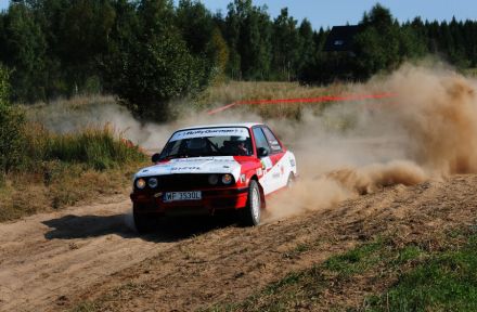 Bogdan Jankowski i Marek Kaczmarek - BMW 318iS E30.