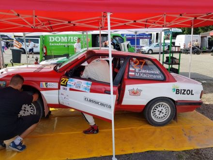 Bogdan Jankowski i Marek Kaczmarek - BMW 316 iS E30.