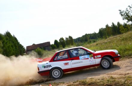 Bogdan Jankowski i Marek Kaczmarek - BMW 316 iS E30.