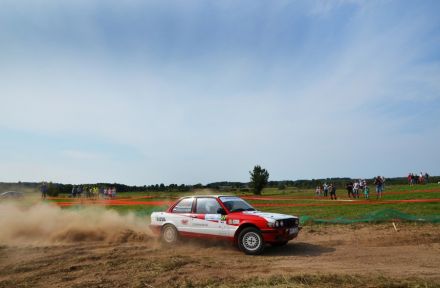 Bogdan Jankowski i Marek Kaczmarek - BMW 318 iS E30.