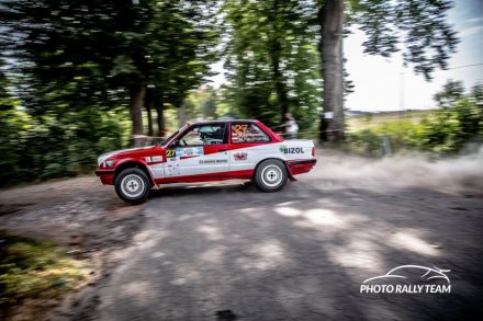 Bogdan Jankowski i Marek Kaczmarek - BMW 318 iS E30.