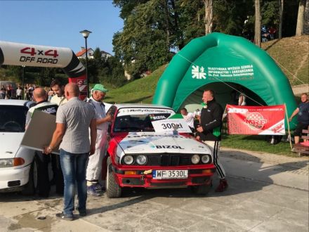 Bogdan Jankowski i Marek Kaczmarek - BMW 318 iS E30.