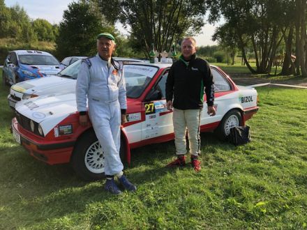 Bogdan Jankowski i Marek Kaczmarek - BMW 318 iS E30.