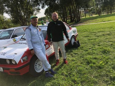 Bogdan Jankowski i Marek Kaczmarek - BMW 318 iS E30.