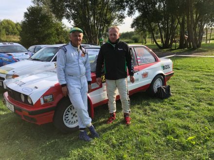 Bogdan Jankowski i Marek Kaczmarek - BMW 318 iS E30.