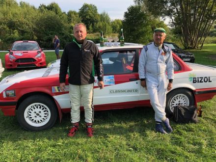 Bogdan Jankowski i Marek Kaczmarek - BMW 318 iS E30.