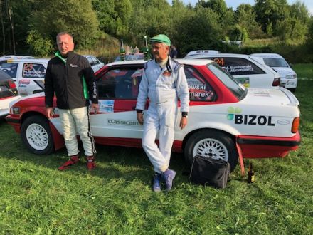 Bogdan Jankowski i Marek Kaczmarek - BMW 318 iS E30.