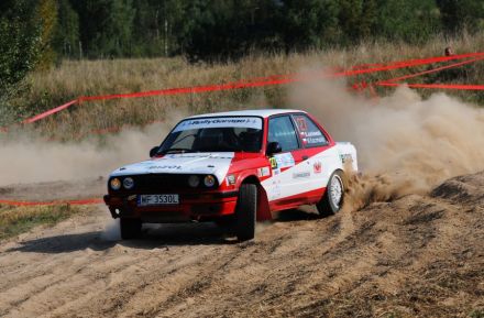 Bogdan Jankowski i Marek Kaczmarek - BMW 318iS E30.