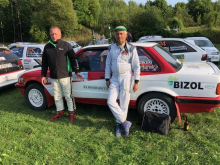 Bogdan Jankowski i Marek Kaczmarek - BMW 318 iS E30.