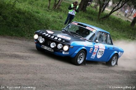 Andrzej Wodziński i Marek Kaczmarek – Lancia Fulvia 1300 S coupe.