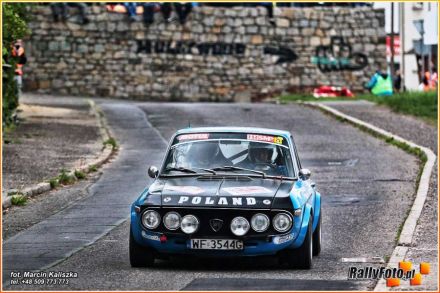 Andrzej Wodziński i Marek Kaczmarek – Lancia Fulvia 1300 S coupe.