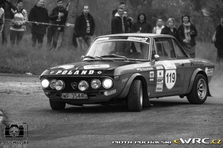 Andrzej Wodziński i Marek Kaczmarek – Lancia Fulvia 1300 S coupe.