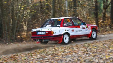 Bogdan Jankowski i Marek Kaczmarek - BMW 318iS E30.
