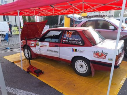 Bogdan Jankowski i Marek Kaczmarek - BMW 318iS E30.