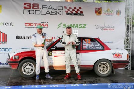 Bogdan Jankowski i Marek Kaczmarek - BMW 318iS E30.