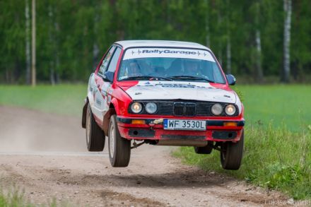 Bogdan Jankowski i Marek Kaczmarek - BMW 318iS E30.
