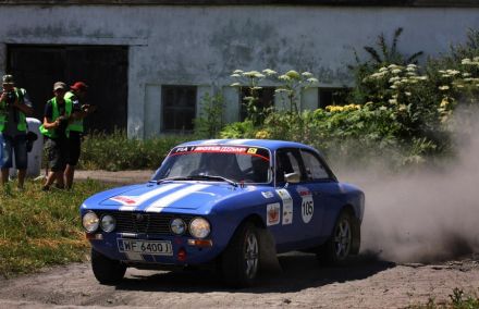 Andrzej Wodziński i Marek Kaczmarek – Alfa Romeo 1750 GTAm.