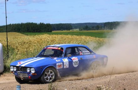 Andrzej Wodziński i Marek Kaczmarek – Alfa Romeo 1750 GTAm.