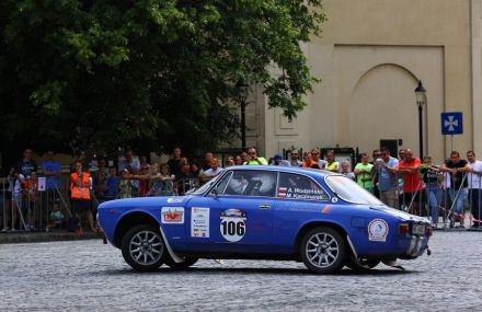 Andrzej Wodziński i Marek Kaczmarek – Alfa Romeo 1750 GTAm.