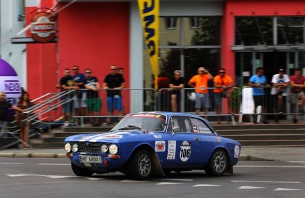 Andrzej Wodziński i Marek Kaczmarek – Alfa Romeo 1750 GTAm.