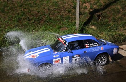 Andrzej Wodziński i Marek Kaczmarek – Alfa Romeo 1750 GTAm.