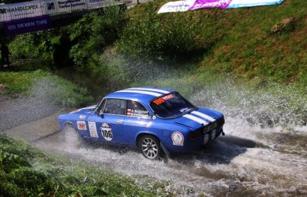 Andrzej Wodziński i Marek Kaczmarek – Alfa Romeo 1750 GTAm.