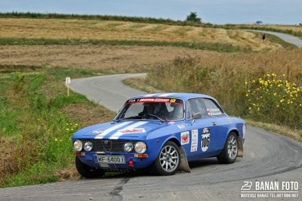 Andrzej Wodziński i Marek Kaczmarek – Alfa Romeo 1750 GTAm.