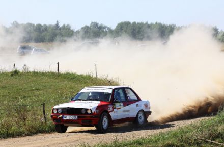 Bogdan Jankowski i Marek Kaczmarek - BMW 318 iS E30.