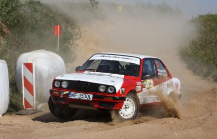 Bogdan Jankowski i Marek Kaczmarek - BMW 318 iS E30.