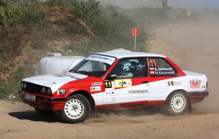 Bogdan Jankowski i Marek Kaczmarek - BMW 318 iS E30.