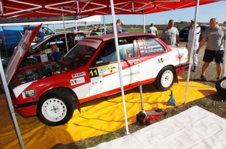 Bogdan Jankowski i Marek Kaczmarek - BMW 318 iS E30.