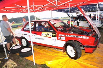 Bogdan Jankowski i Marek Kaczmarek - BMW 318 iS E30.