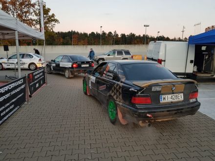 Andrzej Łapkiewicz i Marek Kaczmarek - BMW 330i E36.