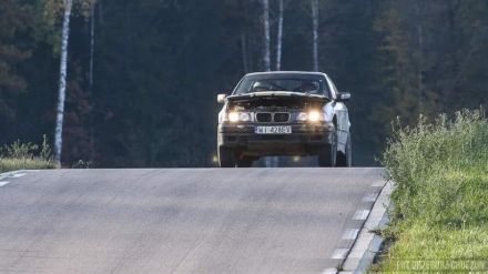 Andrzej Łapkiewicz i Marek Kaczmarek - BMW 330i E36.