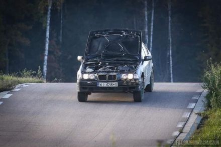 Andrzej Łapkiewicz i Marek Kaczmarek - BMW 330i E36.