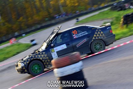Andrzej Łapkiewicz i Marek Kaczmarek - BMW 330i E36.