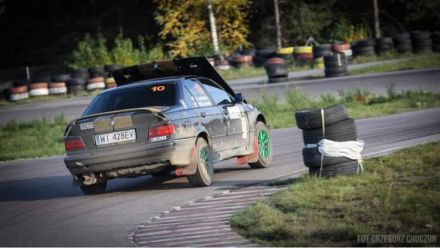 Andrzej Łapkiewicz i Marek Kaczmarek - BMW 330i E36.