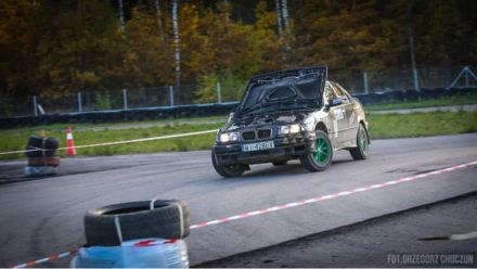 Andrzej Łapkiewicz i Marek Kaczmarek - BMW 330i E36.