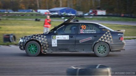 Andrzej Łapkiewicz i Marek Kaczmarek - BMW 330i E36.