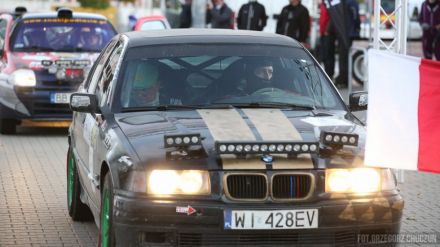 Andrzej Łapkiewicz i Marek Kaczmarek - BMW 330i E36.