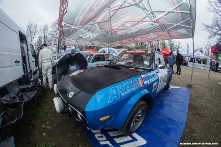 Andrzej Wodziński i Marek Kaczmarek – Lancia Fulvia 1,3 HF coupe.