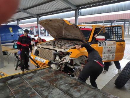Wojciech Bogusławski i Marek Kaczmarek – Mitsubishi Pajero Turbo Diesel.