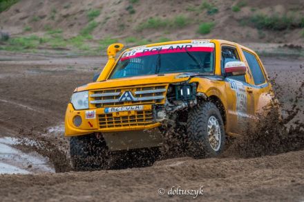Wojciech Bogusławski i Marek Kaczmarek – Mitsubishi Pajero Turbo Diesel.