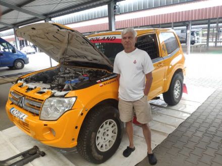Wojciech Bogusławski i Marek Kaczmarek – Mitsubishi Pajero Turbo Diesel.