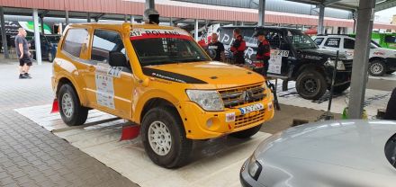 Wojciech Bogusławski i Marek Kaczmarek – Mitsubishi Pajero Turbo Diesel.