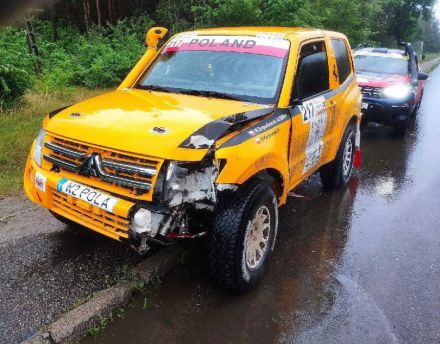 Wojciech Bogusławski i Marek Kaczmarek – Mitsubishi Pajero Turbo Diesel.